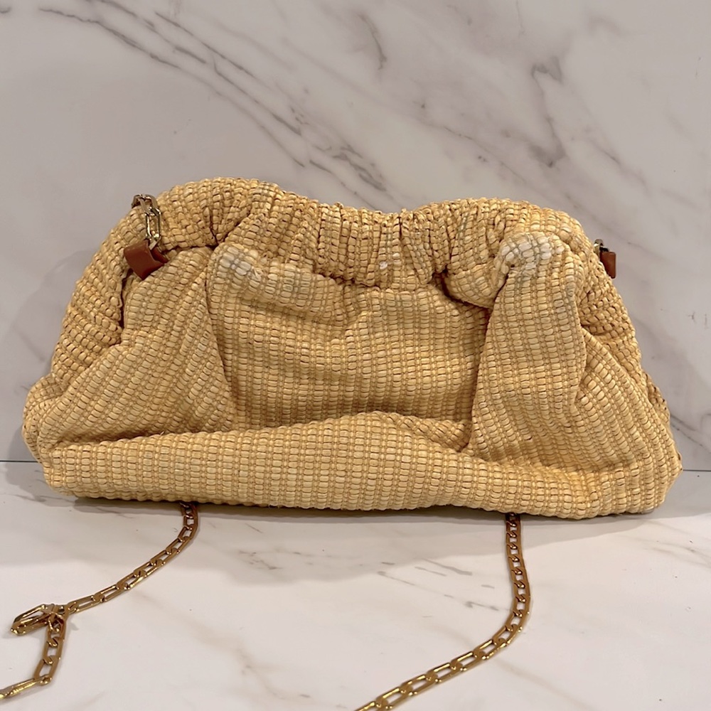 Mansur Gavriel Natural Cloud Clutch